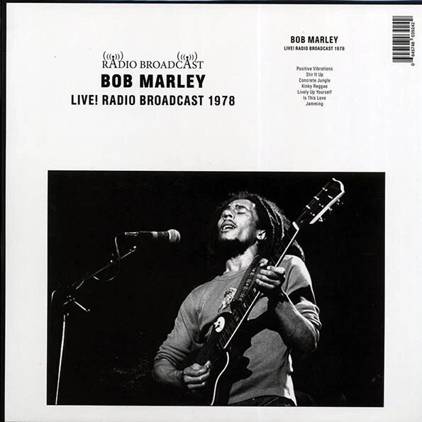 Live! Radio Broadcast 1978 Artist BOB MARLEY Format:LP Label:RADIO BROADCAST