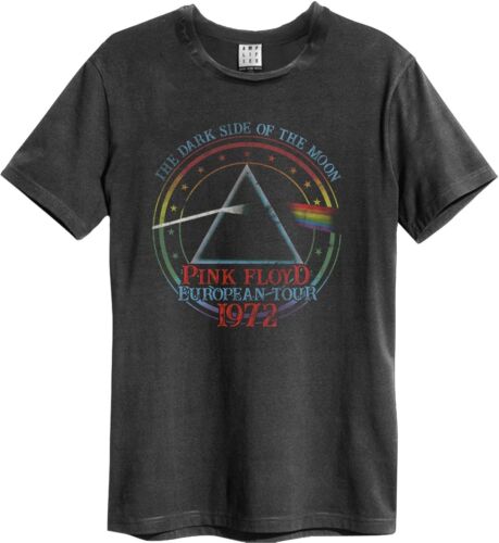 Pink Floyd - 1972 Tour Amplified Vintage Charcoal  T Shirt