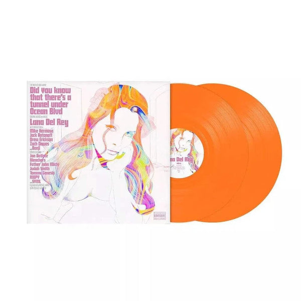 Did You Know That There's a Tunnel Under Ocean Blvd Artist Lana Del Rey Format:Vinyl / 12" Album Coloured Vinyl  2lp orange (Limited Edition)