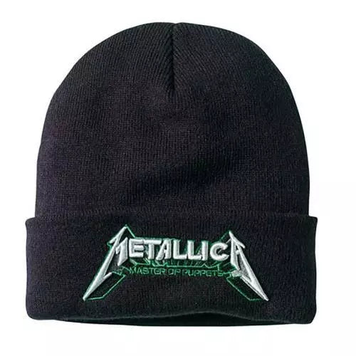 Metallica Master Of Puppets Logo Beanie hat AMPLIFIED CLOTHING