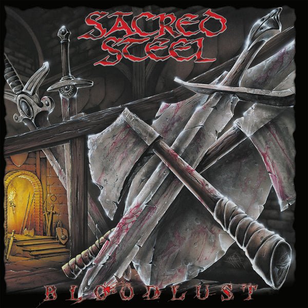 SACRED STEEL BLOODLUST (GREY VINYL) Vinyl LP - punk to funk heaven