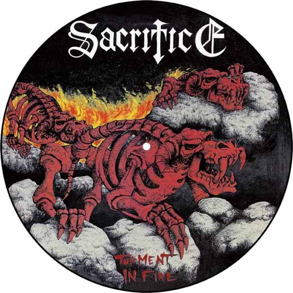 SACRIFICE TORMENT IN FIRE (PICTURE DISC) VINYL LP - punk to funk heaven