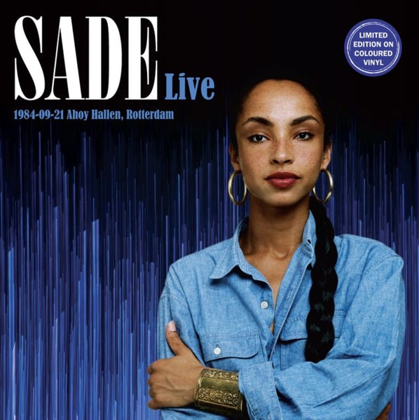 SADE Live 1984 - 09 - 21 Ahoy Hallen. Rotterdam (Blue Vinyl) 2lp - punk to funk heaven