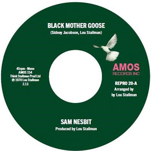 SAM NESBIT BLACK MOTHER GOOSE Vinyl 7" - punk to funk heaven