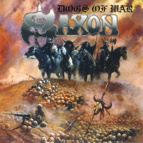 SAXON DOGS OF WAR (1LP COLOURED) numbered ltd VINYL LP - punk to funk heaven