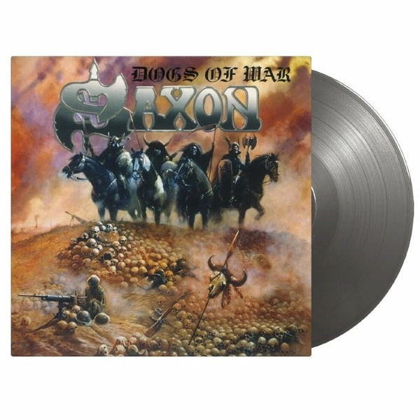 SAXON Dogs Of War (reissue) Music On Vinyl Format: limited numbered 180 gram audiophile silver vinyl LP + insert - punk to funk heaven