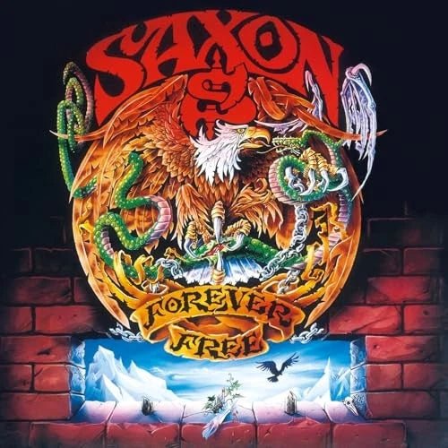 SAXON FOREVER FREE (1LP WHITE COLOURED) Vinyl LP - punk to funk heaven