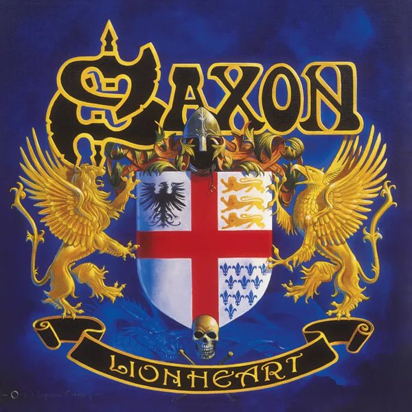 SAXON LIONHEART (1LP COLOURED) VINYL LP - punk to funk heaven