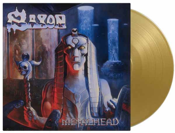 SAXON METALHEAD (1LP GOLD COLOURED) Vinyl LP - punk to funk heaven