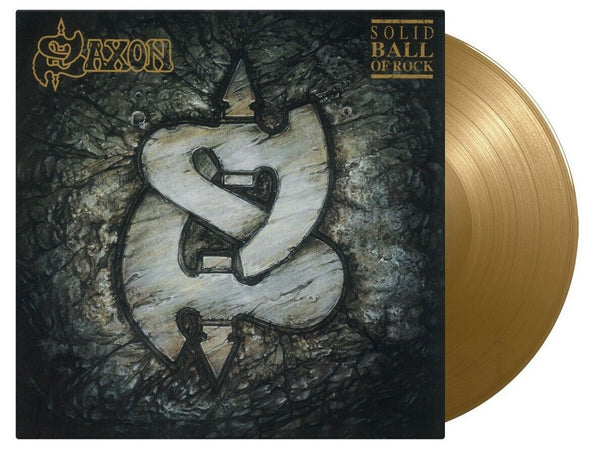SAXON SOLID BALL OF ROCK (1LP COLOURED) VINYL LP - punk to funk heaven