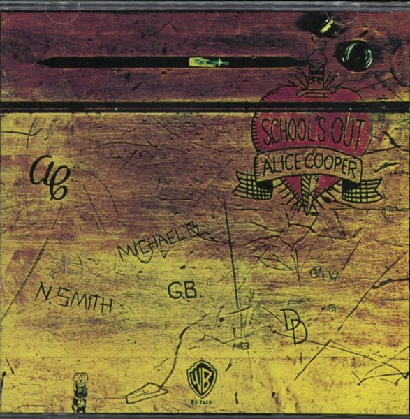 schools out Alice Cooper cd album - punk to funk heaven