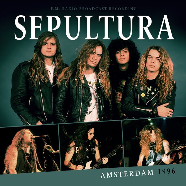SEPULTURA AMSTERDAM, 1996 VINYL LP - punk to funk heaven