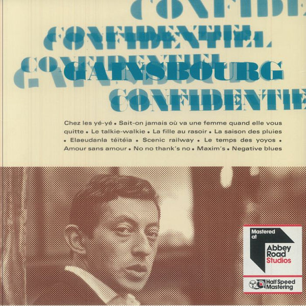 Serge GAINSBOURG Confidentiel (half speed remastered) (LP) - punk to funk heaven