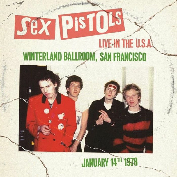 SEX PISTOLS Live In The USA 1978 San Francisco UMR Format: blue vinyl LP - punk to funk heaven