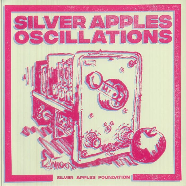 SILVER APPLES Oscillations (frosted clear & purple splattered vinyl 12" + slipmat) Silver Apples Foundation - punk to funk heaven