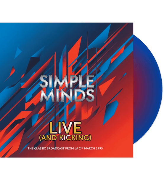 Simple Minds - Live (And Kicking) - (Limited Edition Hand Numbered on Dual Colour Vinyl) lp - punk to funk heaven