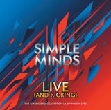 Simple Minds - Live (And Kicking) - (Limited Edition Hand Numbered on Dual Colour Vinyl) lp - punk to funk heaven