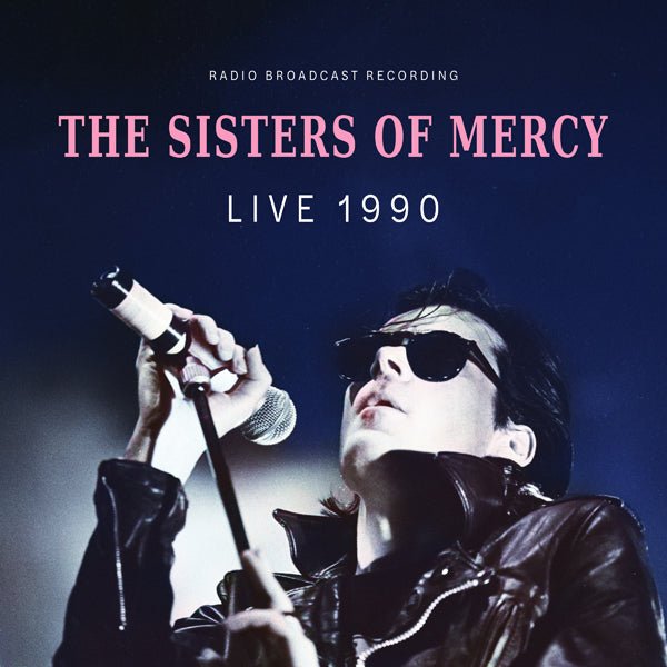 SISTERS OF MERCY, THE LIVE 1990 (BLUE VINYL) VINYL LP - punk to funk heaven