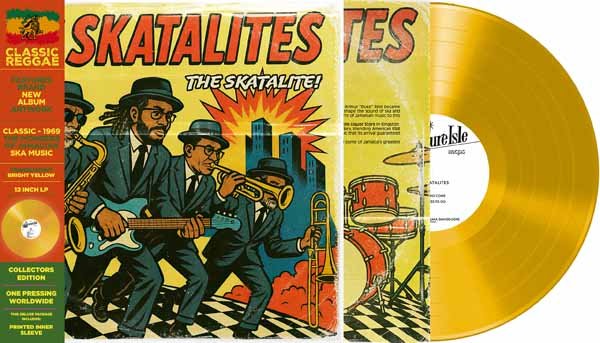 SKATALITES, THE THE SKATALITE! (YELLOW VINYL) Vinyl LP - punk to funk heaven