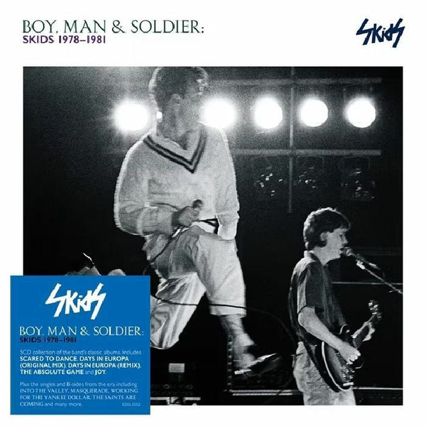 SKIDS Boy Man & Soldier: Skids 1978 - 1981 Edsel Format: 5xCD box set - punk to funk heaven