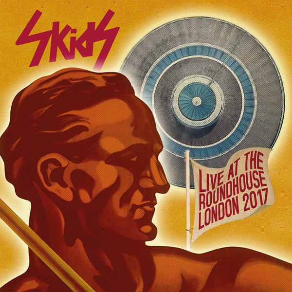 SKIDS LIVE IN LONDON 2017 (CLEAR VINYL) VINYL DOUBLE ALBUM - punk to funk heaven