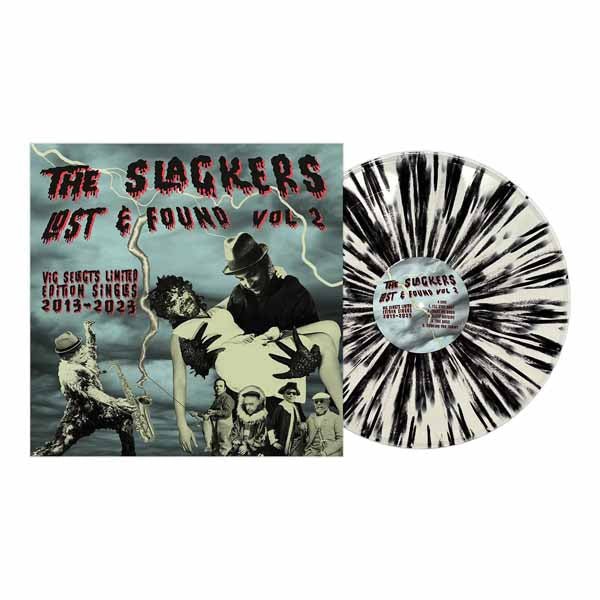 SLACKERS, THE LOST & FOUND VOL 2 (BONE W/BLACK SPLATTER VINYL) Vinyl LP - punk to funk heaven
