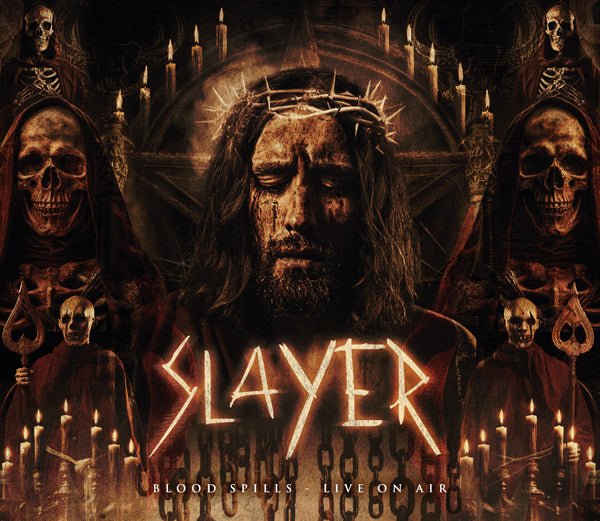 SLAYER BLOOD SPILLS - LIVE ON AIR (6CD) Compact Disc Box Set - punk to funk heaven