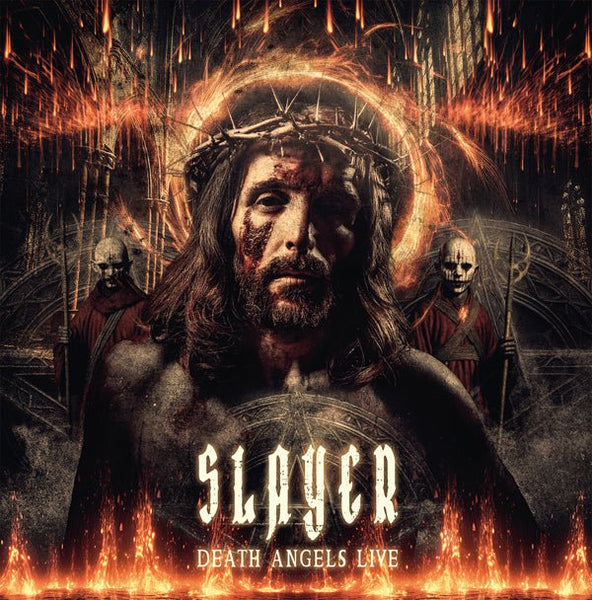 SLAYER DEATH ANGELS - LIVE (RED W/ BLACK SPLATTER VINYL 2LP) Vinyl Double Album - punk to funk heaven