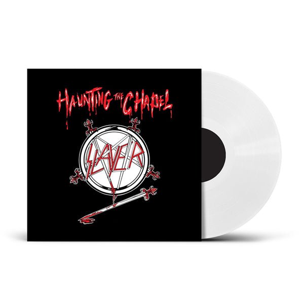 SLAYER HAUNTING THE CHAPEL (PHD EXCLUSIVE WHITE VINYL) Vinyl LP - punk to funk heaven