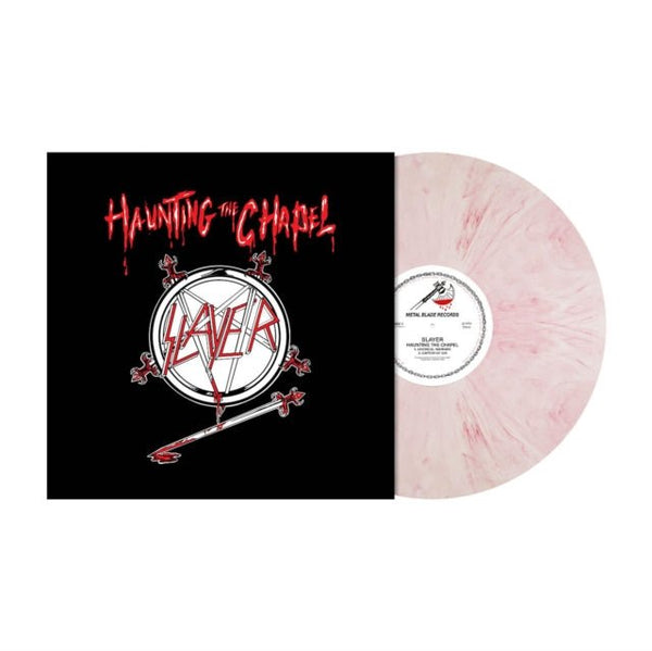 slayer Haunting The Chapel (Red/White Marbled Vinyl) vinyl lp - punk to funk heaven