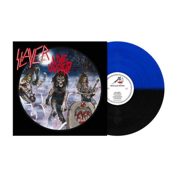 slayer Live Undead (Midnight Blue/Black Split Vinyl) Format:LP Label:METAL BLADE RECORDS - punk to funk heaven