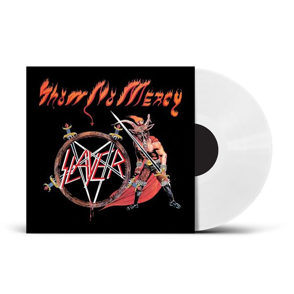 SLAYER SHOW NO MERCY (PHD EXCLUSIVE WHITE VINYL) Vinyl LP - punk to funk heaven