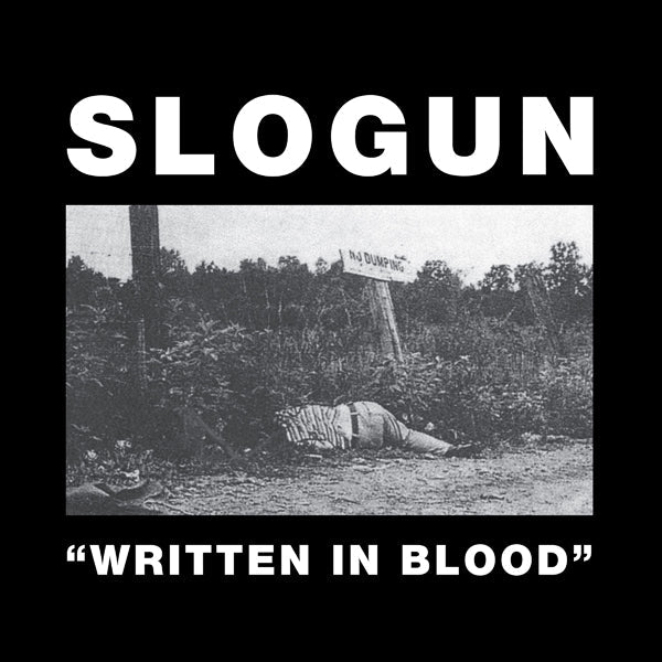 SLOGUN WRITTEN IN BLOOD (2LP W/ POSTER + BOOKLET) Vinyl Double Album - punk to funk heaven