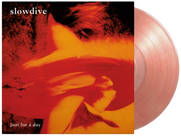 SLOWDIVE JUST FOR A DAY (1LP / TRANSLUCENT RED MARBLED VINYL) VINYL LP - punk to funk heaven