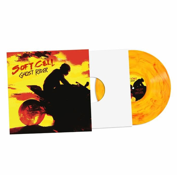 SOFT CELL Ghost Rider (yellow marbled vinyl 12") - punk to funk heaven
