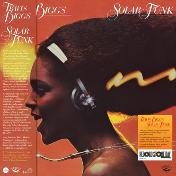 Solar Funk (Solar Speckle Vinyl) (RSD 2024) TRAVIS BIGGS lp - punk to funk heaven