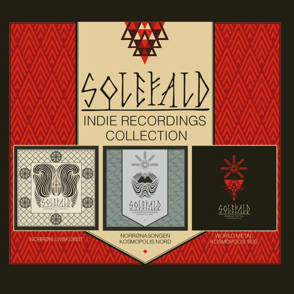 SOLEFALD INDIE RECORDINGS COLLECTION (3CD) Compact Disc - 3 CD Box Set - punk to funk heaven