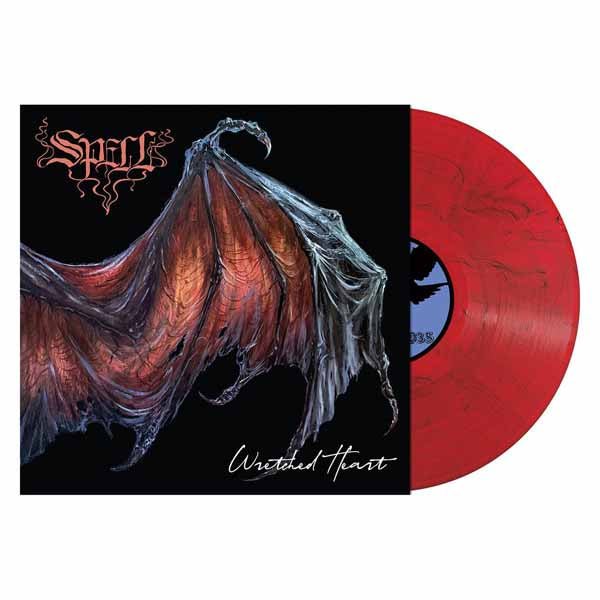 SPELL WRETCHED HEART (RED & BLACK SMOKE VINYL) Vinyl LP - punk to funk heaven