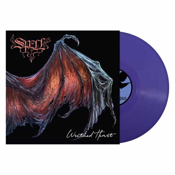 SPELL WRETCHED HEART (SOLID PURPLE VINYL) Vinyl LP - punk to funk heaven