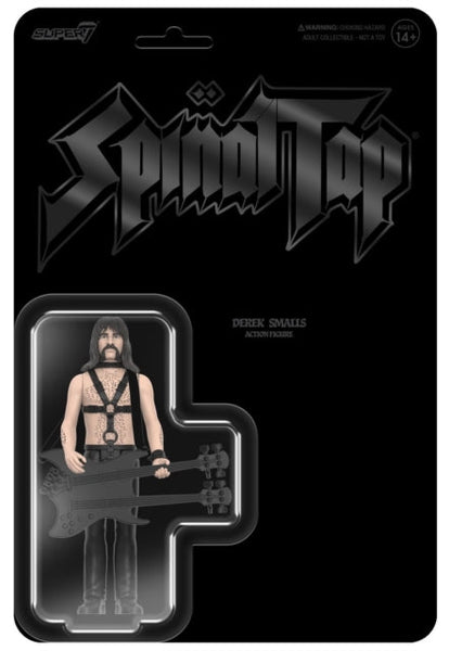 Spinal Tap Derek Small (None More Black) Reaction Figures Wave 2 super 7 - punk to funk heaven