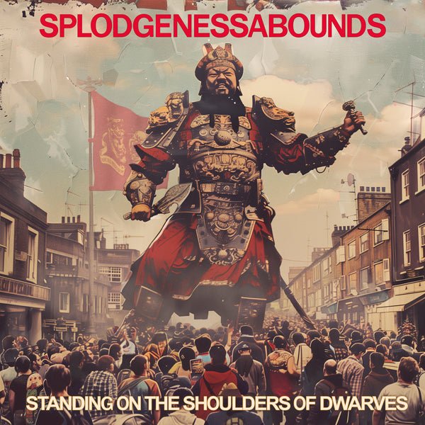 SPLODGENESSABOUNDS STANDING ON THE SHOULDERS OF DWARVES COMPACT DISC - punk to funk heaven