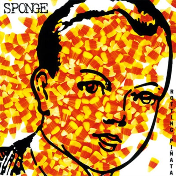 SPONGE ROTTING PINATA (1LP RED & BLACK COLOURED) VINYL LP - punk to funk heaven