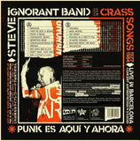 STEVE IGNORANT BAND Punk Es Aqui Y Ahora: Live In Barcelona (coloured vinyl LP) Kasba Spain - punk to funk heaven
