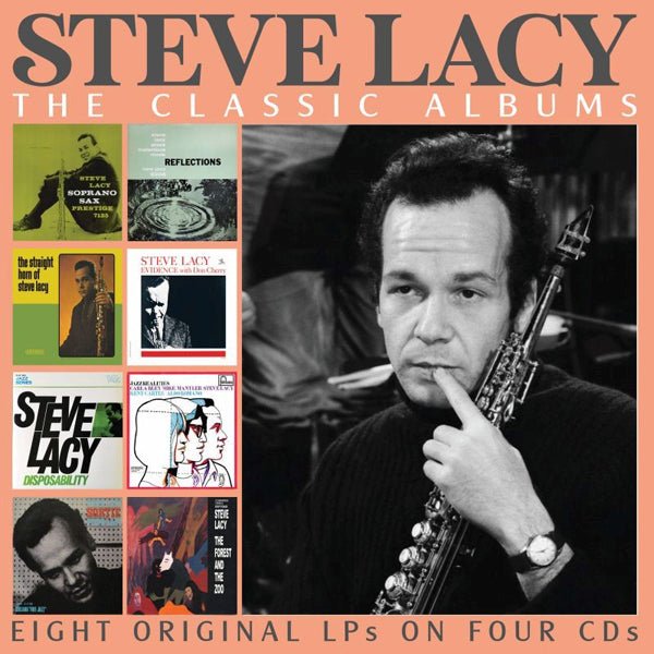 STEVE LACY THE CLASSIC ALBUMS (4CD) Compact Disc - 4 CD Box Set - punk to funk heaven