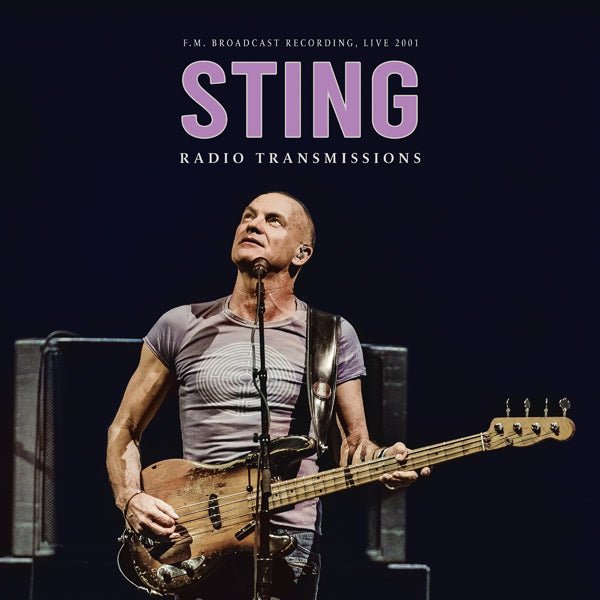 STING RADIO TRANSMISSIONS VINYL LP - punk to funk heaven