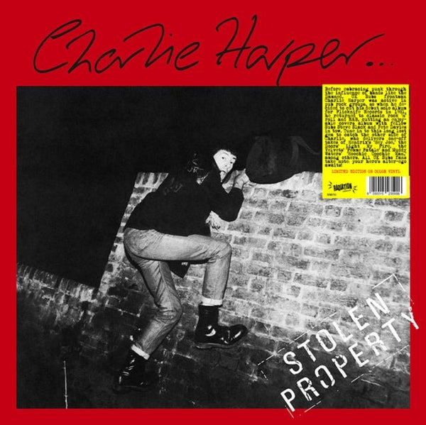 Stolen Property (White Marbled Vinyl) CHARLIE HARPER / uk subs vinyl lp - punk to funk heaven