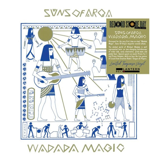 SUNS OF ARQA Magic (Transparent Turquoise Vinyl) (RSD 2024) lp - punk to funk heaven
