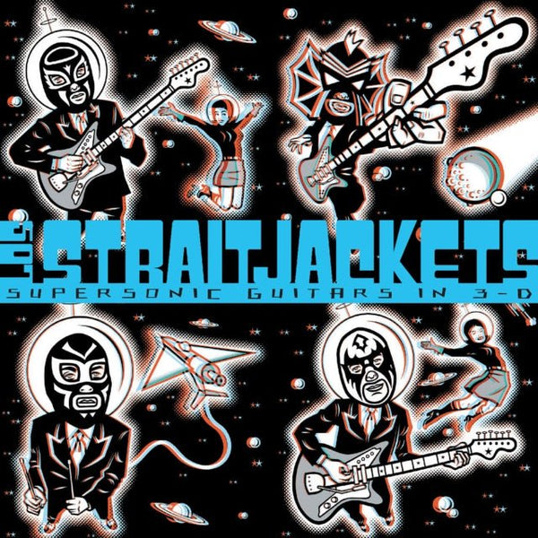 Supersonic Guitars in 3 - D Artist Los Straitjackets Format:Vinyl / 12" Album Coloured Vinyl (Limited Edition) lp - punk to funk heaven