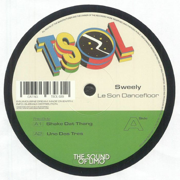 SWEELY Le Son Dancefloor (12") (1 per customer) Limousine Dream Spain - punk to funk heaven