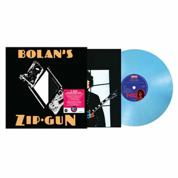 T REX Bolan's Zip Gun (50th Anniversary Edition) (National Album Day 2025) ("bug glasses" baby blue vinyl LP in die - cut sleeve) - punk to funk heaven